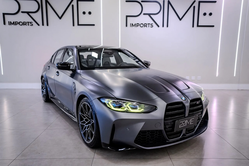 Foto do veículo BMW M3 3.0 I6 TWINTURBO GASOLINA COMPETITION M STEPTRONIC 2022 30.900 KM 599.900,00