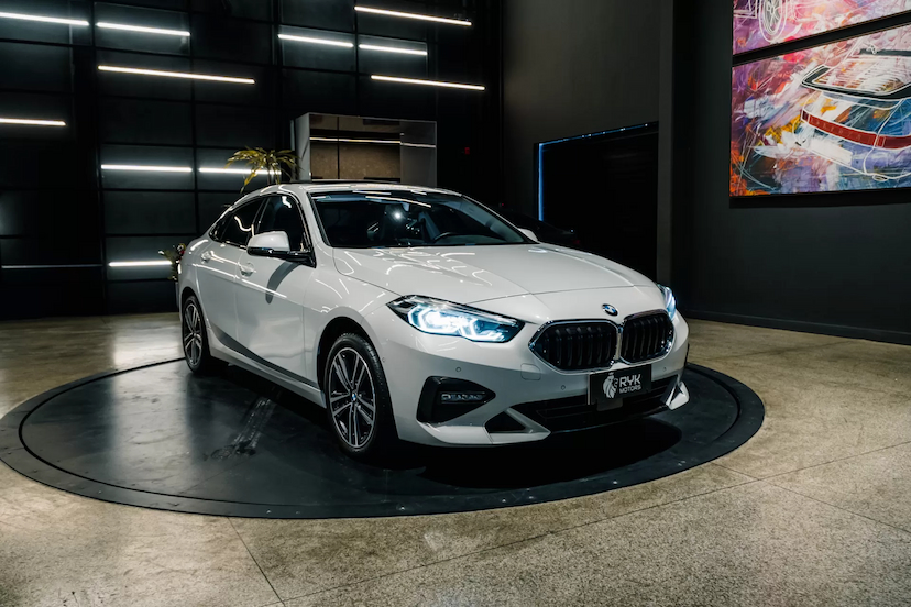 Foto do veículo BMW 218I 1.5 TWINTURBO GASOLINA GRAN COUPE SPORT GP STEPTRONIC 2022 38.709 KM 204.900,00