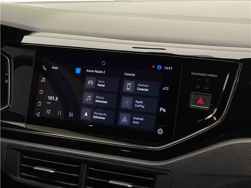 Foto do veículo VOLKSWAGEN NIVUS 1.0 200 TSI TOTAL FLEX HIGHLINE AUTOMÁTICO 2021 14.172 KM 114.900,00