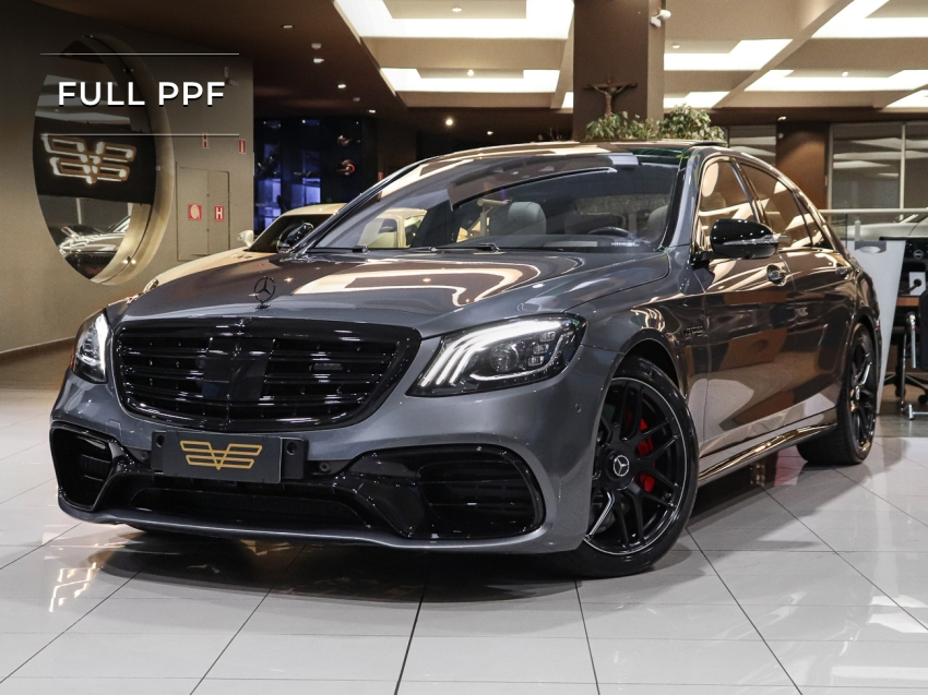 Foto do veículo MERCEDES-BENZ S 63 AMG 4.0 V8 TURBO GASOLINA L 4MATIC SPEEDSHIFT 2018/2019 33.350 KM R$ 690.000,00