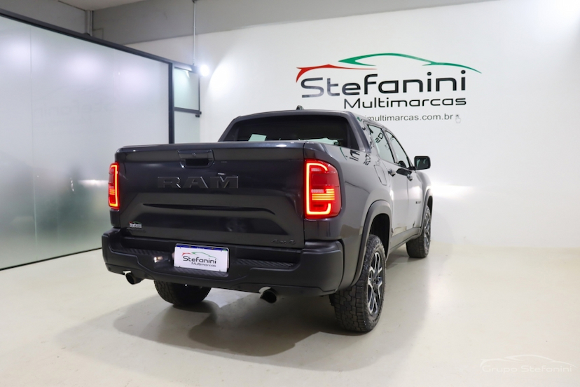 Foto do veículo RAM RAMPAGE 2.0 HURRICANE 4 TURBO GASOLINA REBEL 4X4 AUTOMÁTICO 2024 27.184 KM 208.990,00