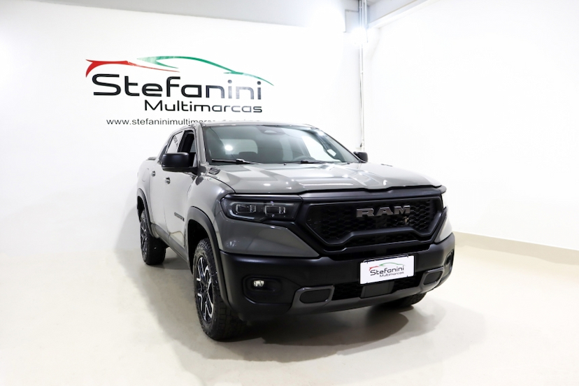 Foto do veículo RAM RAMPAGE 2.0 HURRICANE 4 TURBO GASOLINA REBEL 4X4 AUTOMÁTICO 2024 16.531 KM 209.990,00