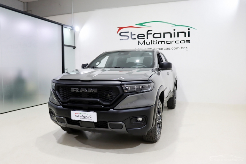 Foto do veículo RAM RAMPAGE 2.0 HURRICANE 4 TURBO GASOLINA REBEL 4X4 AUTOMÁTICO 2024 16.531 KM 209.990,00