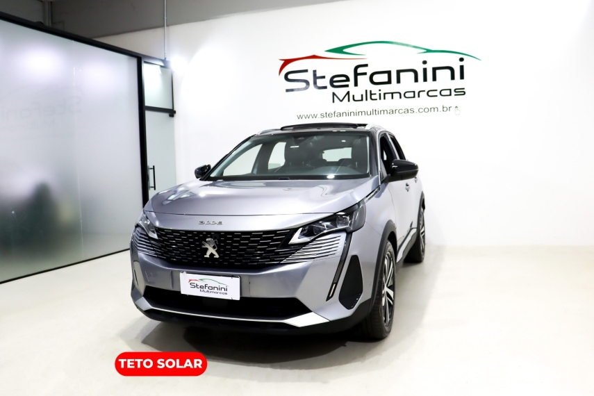 Foto do veículo PEUGEOT 3008 1.6 16V THP GASOLINA GRIFFE AUTOMÁTICO 2022/2023 23.746 KM R$ 171.990,00