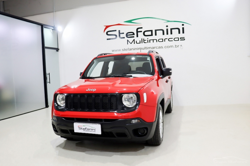 Foto do veículo JEEP RENEGADE 1.8 16V FLEX SPORT 4P AUTOMÁTICO 2019 76.524 KM 72.990,00