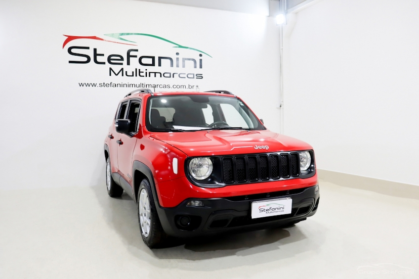 Foto do veículo JEEP RENEGADE 1.8 16V FLEX SPORT 4P AUTOMÁTICO 2019 76.524 KM 72.990,00