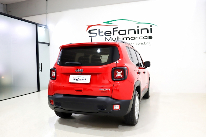 Foto do veículo JEEP RENEGADE 1.8 16V FLEX SPORT 4P AUTOMÁTICO 2019 76.524 KM 72.990,00