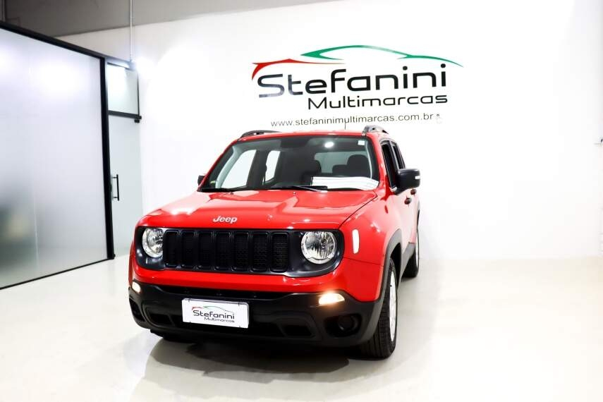 Foto do veículo JEEP RENEGADE 1.8 16V FLEX SPORT 4P AUTOMÁTICO 2018/2019 38.453 KM R$ 73.990,00