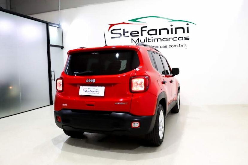 Foto do veículo JEEP RENEGADE 1.8 16V FLEX SPORT 4P AUTOMÁTICO 2019 38.453 KM 73.990,00