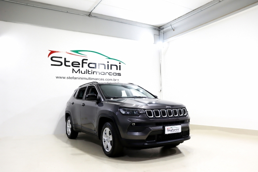 Foto do veículo JEEP COMPASS 1.3 T270 TURBO FLEX SPORT AT6 2022 76.461 KM 108.990,00