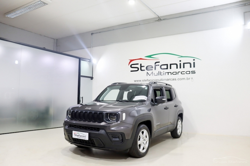 Foto do veículo JEEP RENEGADE 1.3 T270 TURBO FLEX SPORT AT6 2024 36.719 KM 110.990,00