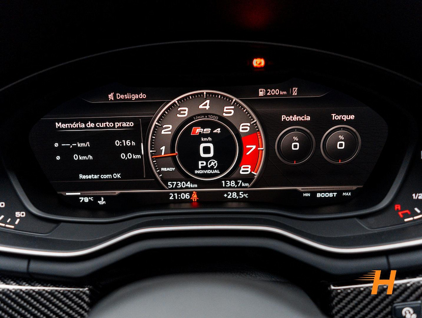 Foto do veículo AUDI RS4 2.9 AVANT 2.9TFSI TIPTRONIC QUATTRO 2019 63.442 KM R$ 385.000,00