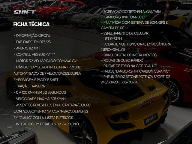Foto do veículo LAMBORGHINI HURACAN  TECNICA COUPE LP 640-2 2023 90 KM 4.300.000,00