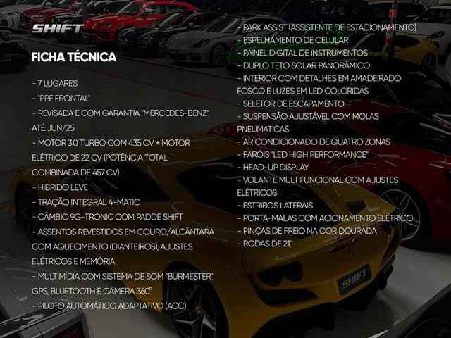 Foto do veículo MERCEDES-BENZ GLE 53 AMG  3.0 L6 GASOLINA 4MATIC+ 9G-TRONIC 2022 21.900 KM 685.000,00