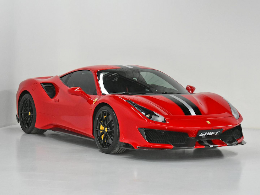 Foto do veículo FERRARI 488 GTB  PISTA 3.9 V8 720CV 2019 3.165 KM 5.600.000,00