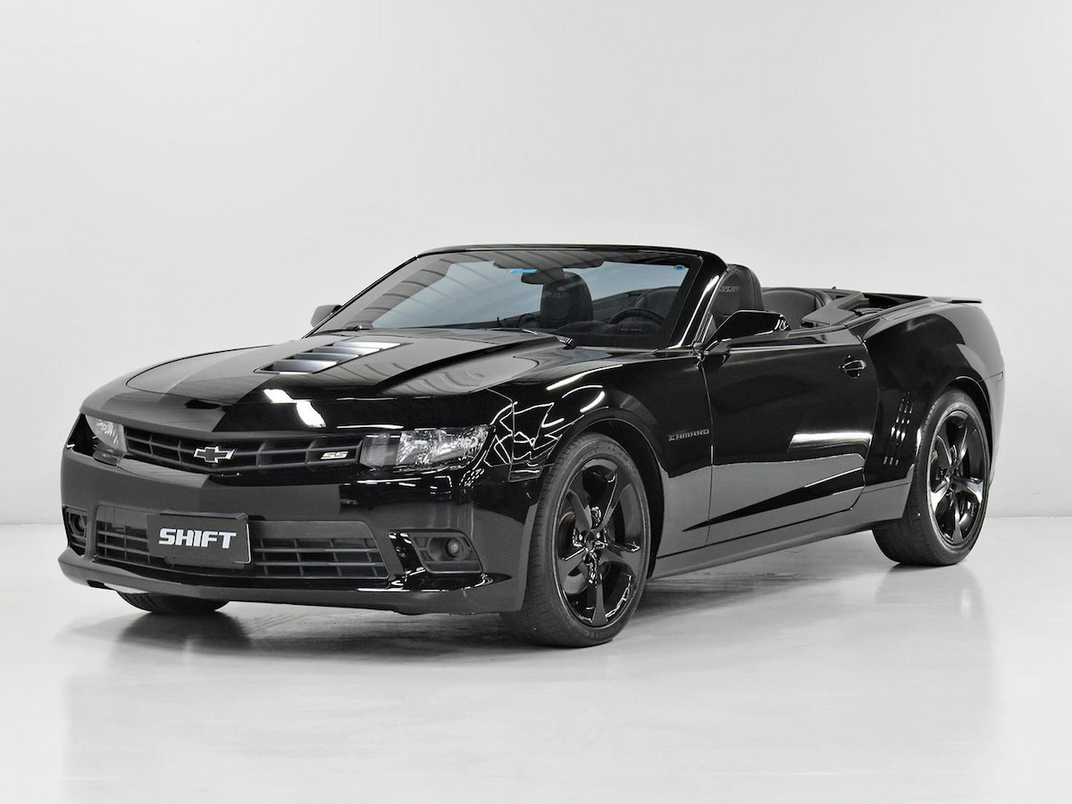 Foto do veículo CHEVROLET CAMARO  6.2 SS CONVERSÍVEL V8 GASOLINA 2P AUT 2014/2015 59.985 KM R$ 269.000,00