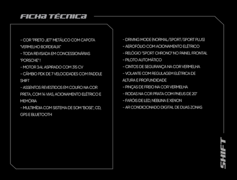 Foto do veículo PORSCHE BOXSTER  S 3.4 PDK 2014 21.510 KM 415.000,00