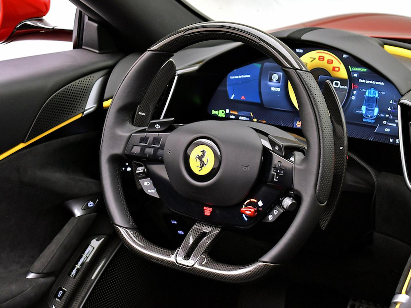 Foto do veículo FERRARI ROMA 3.9 V8 TURBO GASOLINA SPIDER F1-DCT 2025 2.200 KM R$ 3.490.000,00