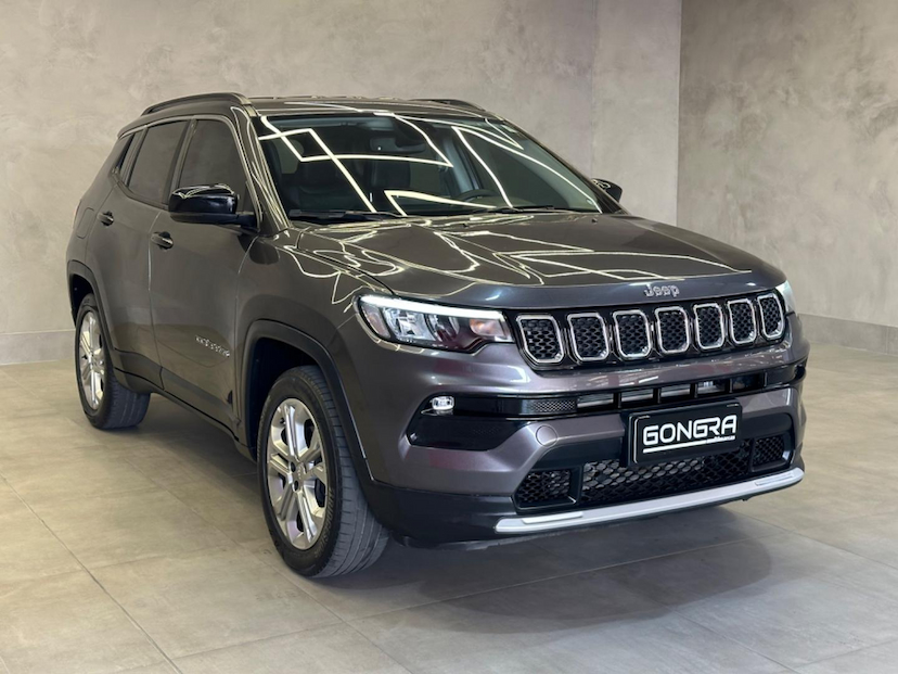 Foto do veículo JEEP COMPASS  LONGITUDE T270 TURBO FLEX AUT. 2022 38.753 KM 133.900,00