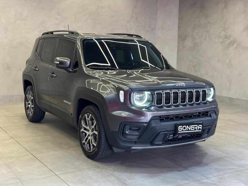 Foto do veículo JEEP RENEGADE  LONGITUDE T270 1.3 TB 4X2 FLEX AUT 2024 24.542 KM 121.900,00