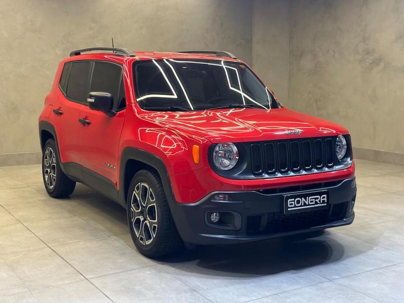 Foto do veículo JEEP RENEGADE  1.8 16V FLEX LONGITUDE 4P AUTOMATICO 2018 64.619 KM 79.900,00