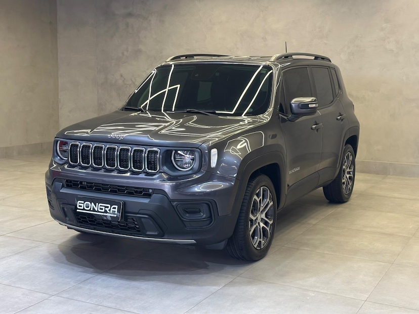 Foto do veículo JEEP RENEGADE  LONGITUDE T270 1.3 TB 4X2 FLEX AUT 2024 16.900 KM 122.900,00