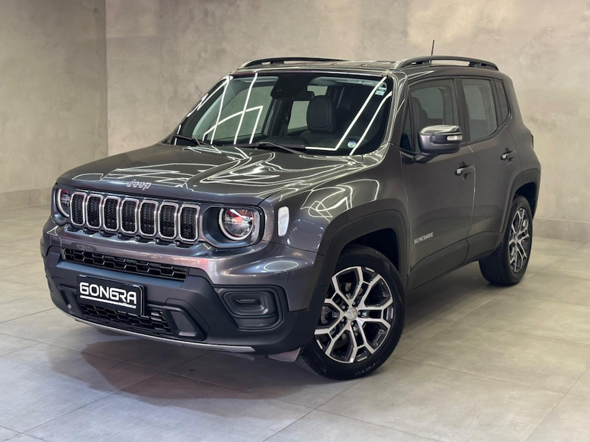 Foto do veículo JEEP RENEGADE  LONGITUDE T270 1.3 TB 4X2 FLEX AUT 2024 13.552 KM 132.900,00