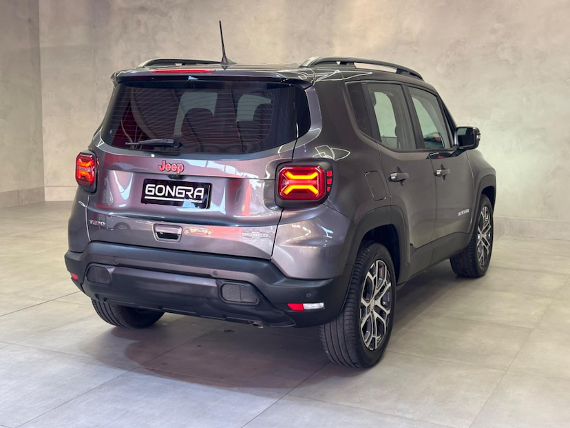 Foto do veículo JEEP RENEGADE  LONGITUDE T270 1.3 TB 4X2 FLEX AUT 2024 13.552 KM 132.900,00