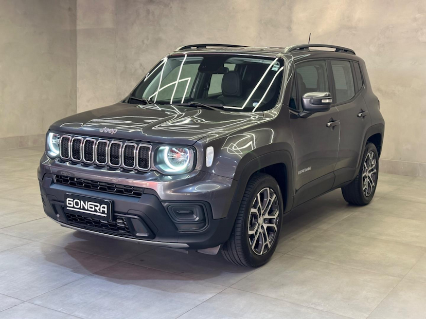 Foto do veículo JEEP RENEGADE  LONGITUDE T270 1.3 TB 4X2 FLEX AUT 2024 13.552 KM 132.900,00