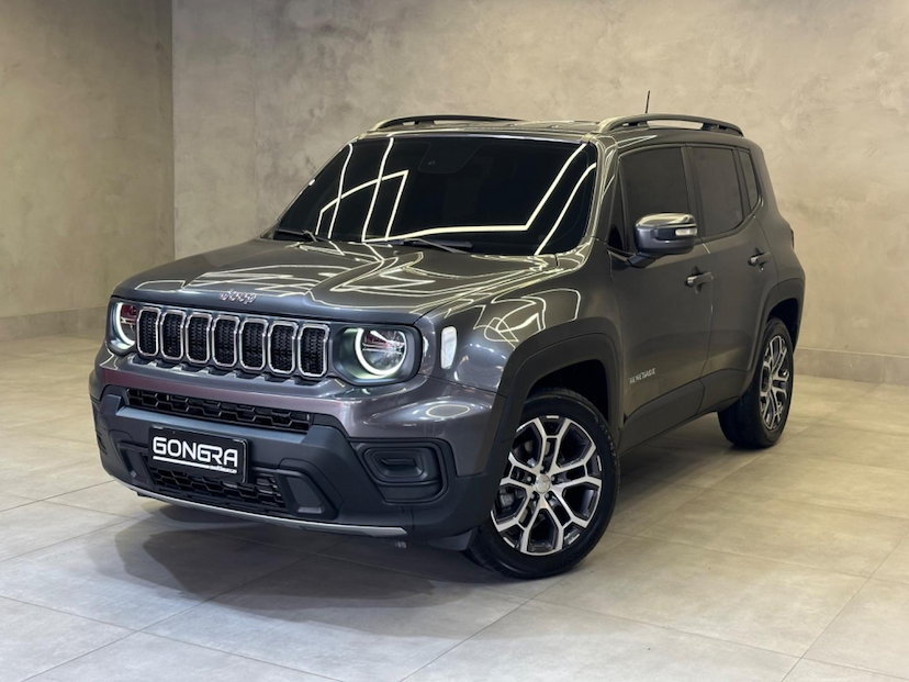 Foto do veículo JEEP RENEGADE  LONGITUDE T270 1.3 TB 4X2 FLEX AUT 2024 8.349 KM 126.900,00