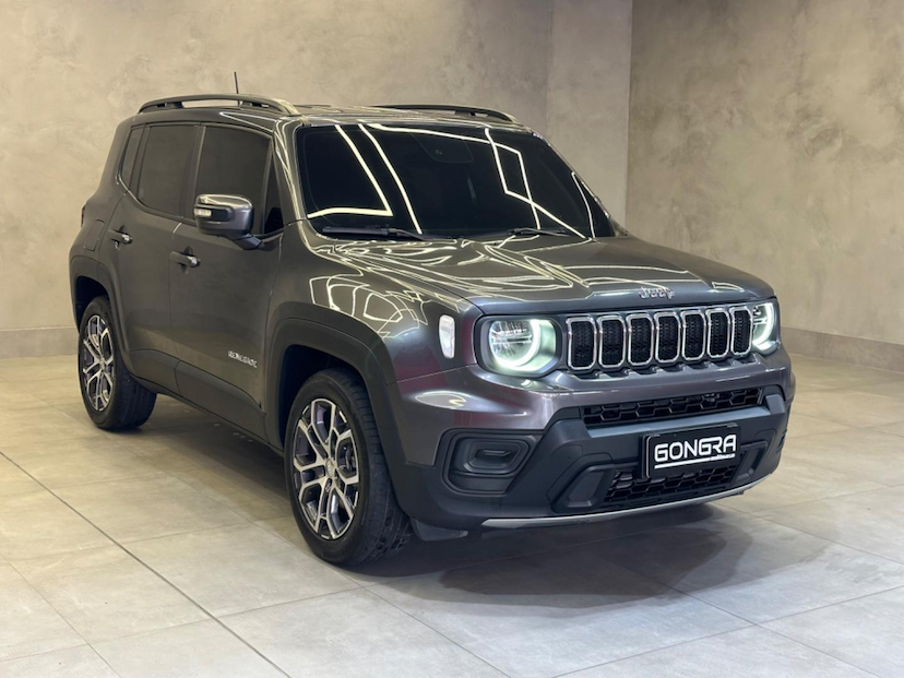 Foto do veículo JEEP RENEGADE  LONGITUDE T270 1.3 TB 4X2 FLEX AUT 2024 8.349 KM 126.900,00