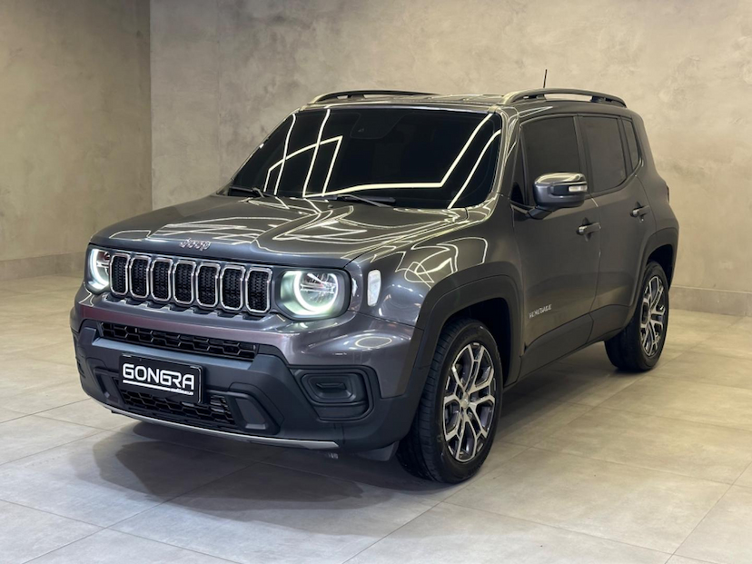 Foto do veículo JEEP RENEGADE  LONGITUDE T270 1.3 TB 4X2 FLEX AUT 2024 8.349 KM 126.900,00