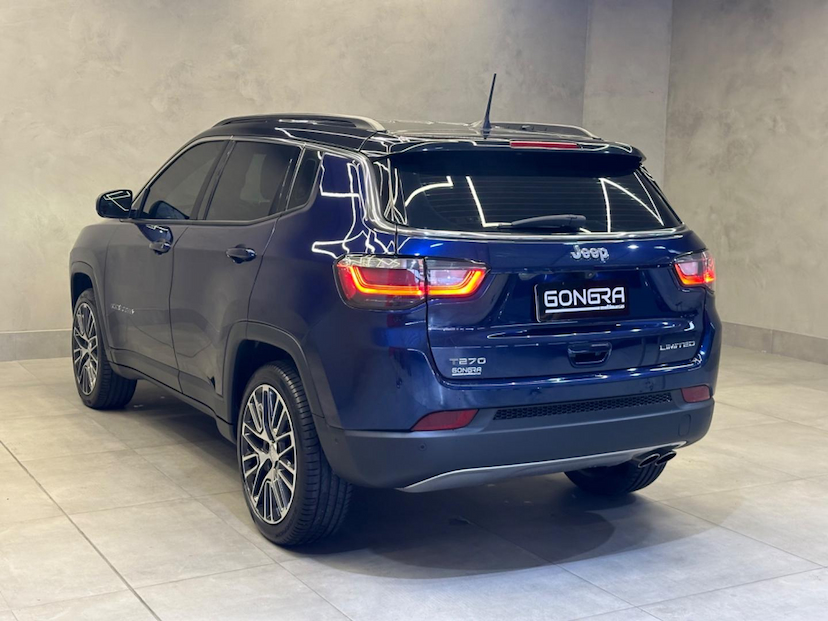Foto do veículo JEEP COMPASS  LIMITED T270 1.3 TB 4X2 FLEX AUT 2023 6.500 KM 172.900,00