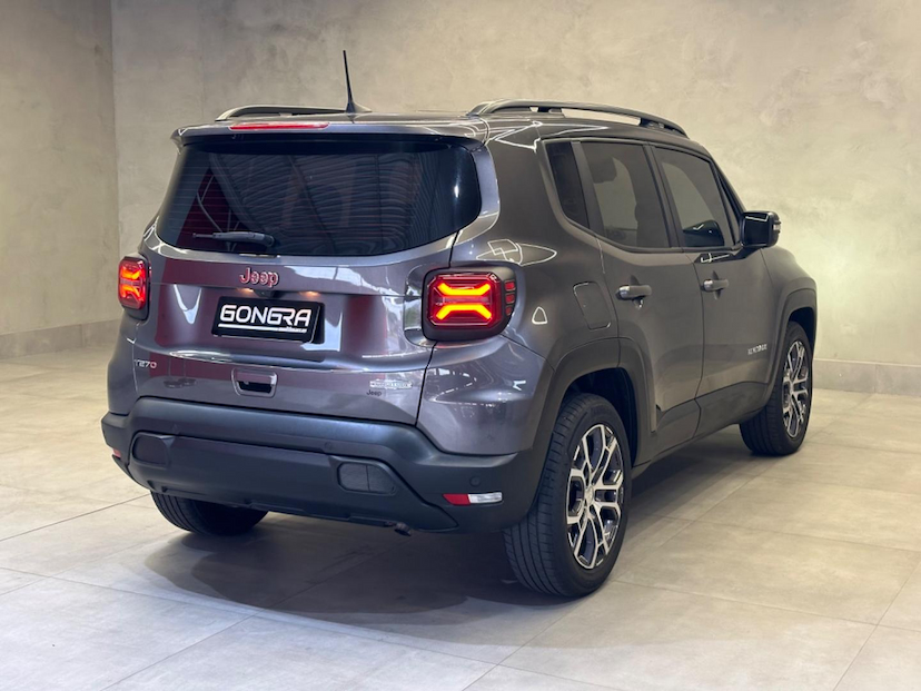 Foto do veículo JEEP RENEGADE  LONGITUDE T270 1.3 TB 4X2 FLEX AUT 2022 33.507 KM 112.900,00