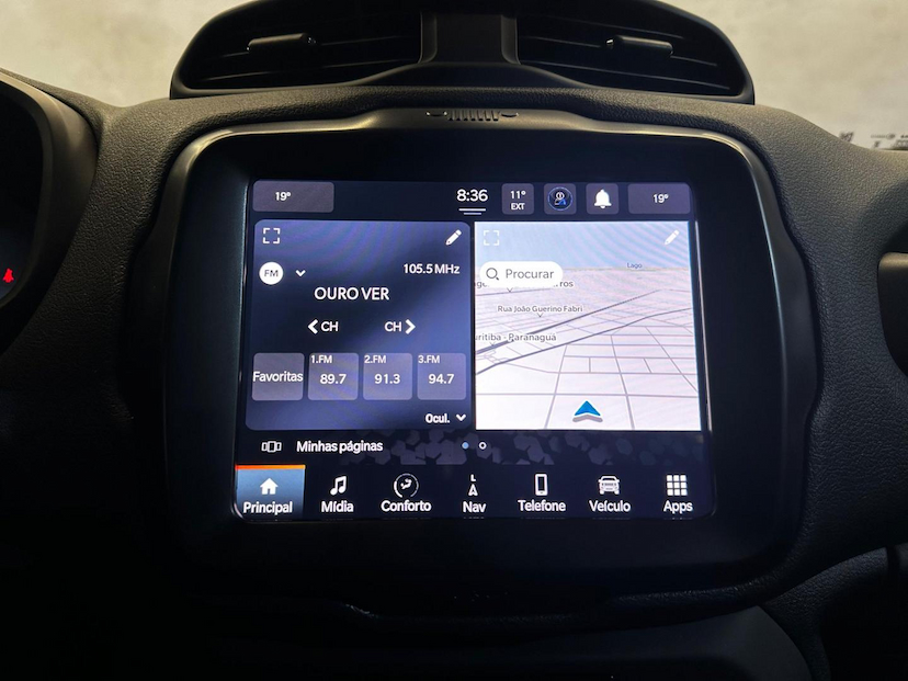 Foto do veículo JEEP RENEGADE  LONGITUDE T270 1.3 TB 4X2 FLEX AUT 2024 16.000 KM 119.900,00