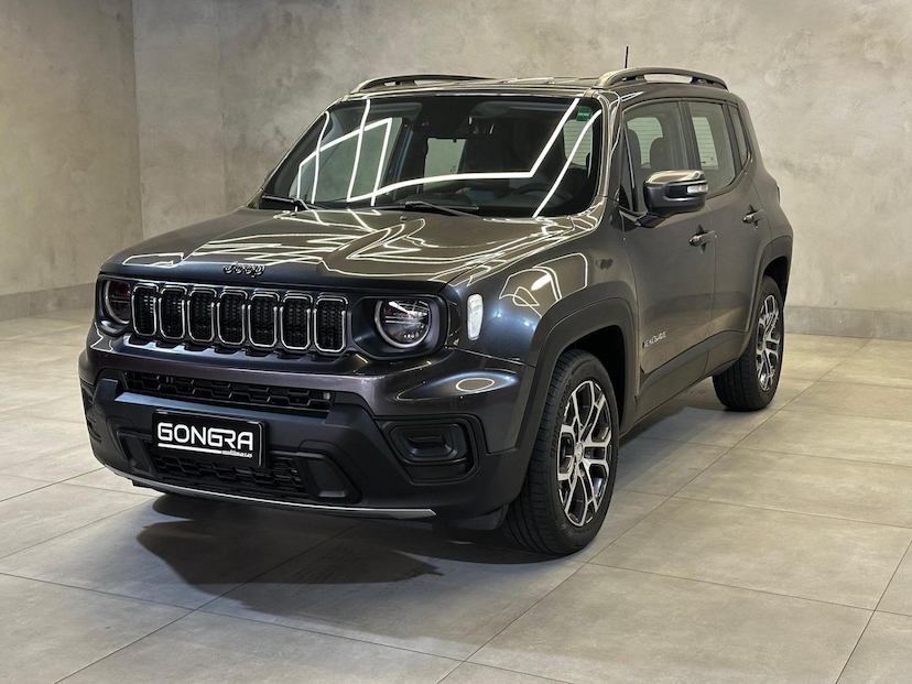 Foto do veículo JEEP RENEGADE  LONGITUDE T270 1.3 TB 4X2 FLEX AUT 2024 16.000 KM 119.900,00