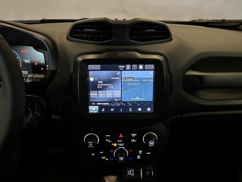 Foto do veículo JEEP RENEGADE  LONGITUDE T270 1.3 TB 4X2 FLEX AUT 2024 9.797 KM 126.900,00
