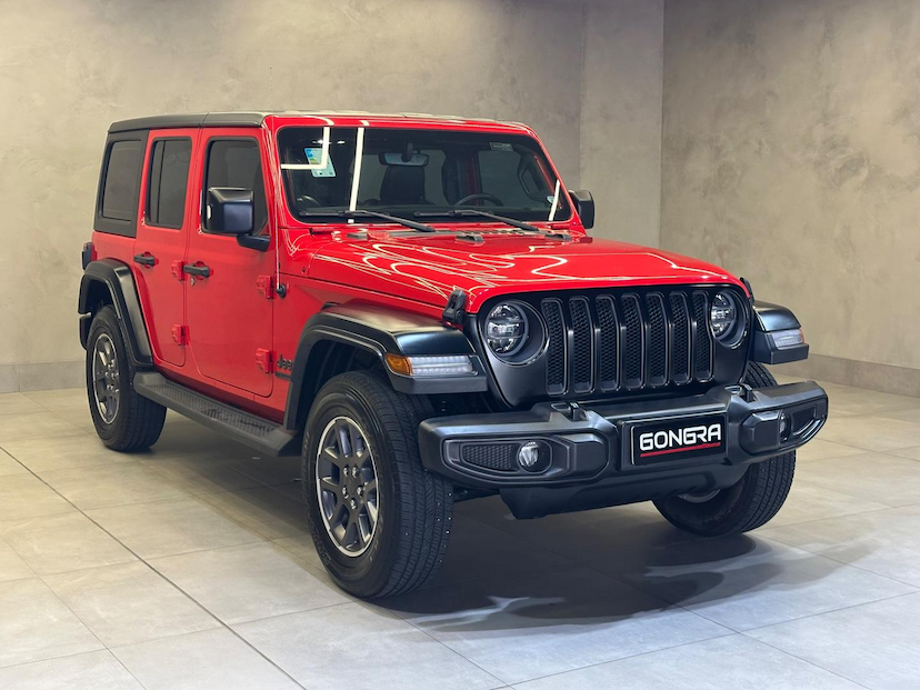 Foto do veículo JEEP WRANGLER  UNLIMITED 80 ANOS 2.0 TB 4P 2021 21.138 KM 349.900,00