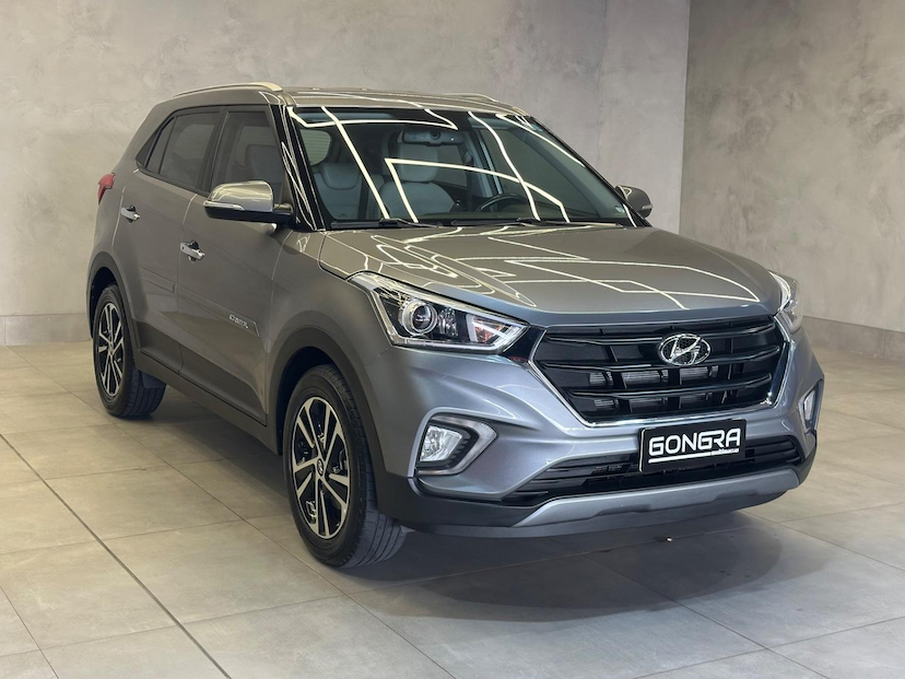 Foto do veículo HYUNDAI CRETA  2.0 16V FLEX PRESTIGE AUTOMATICO 2021 106.300 KM 96.900,00