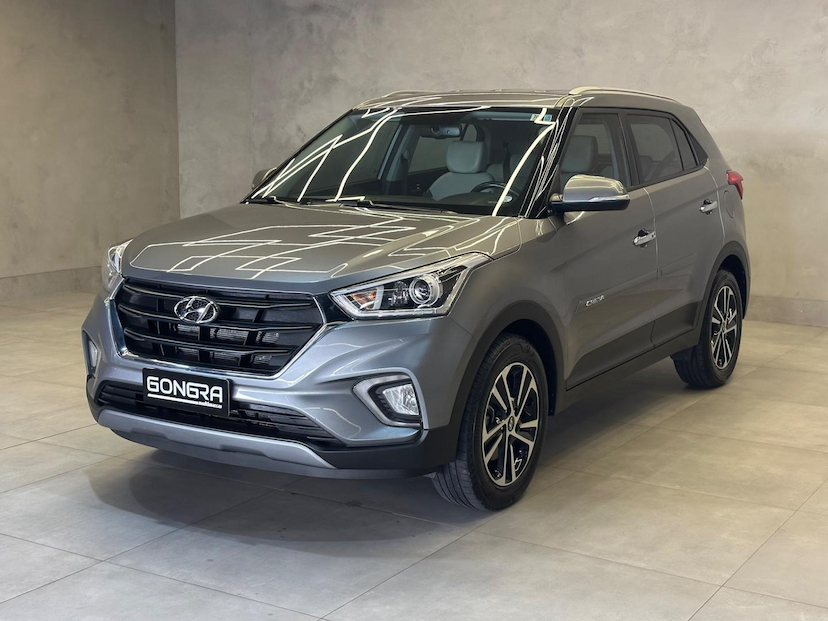 Foto do veículo HYUNDAI CRETA  2.0 16V FLEX PRESTIGE AUTOMATICO 2021 106.300 KM 96.900,00