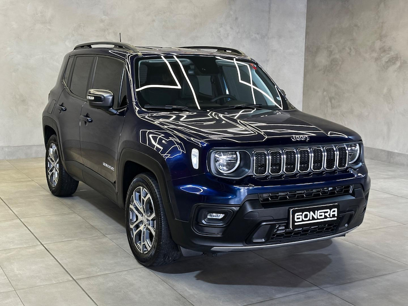 Foto do veículo JEEP RENEGADE  LONGITUDE T270 1.3 TB 4X2 FLEX AUT 2022 58.324 KM 101.900,00