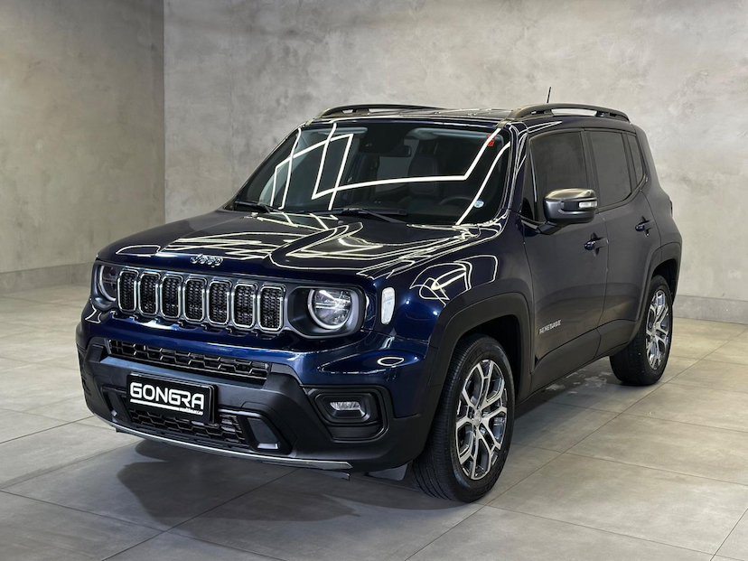 Foto do veículo JEEP RENEGADE  LONGITUDE T270 1.3 TB 4X2 FLEX AUT 2022 58.324 KM 101.900,00