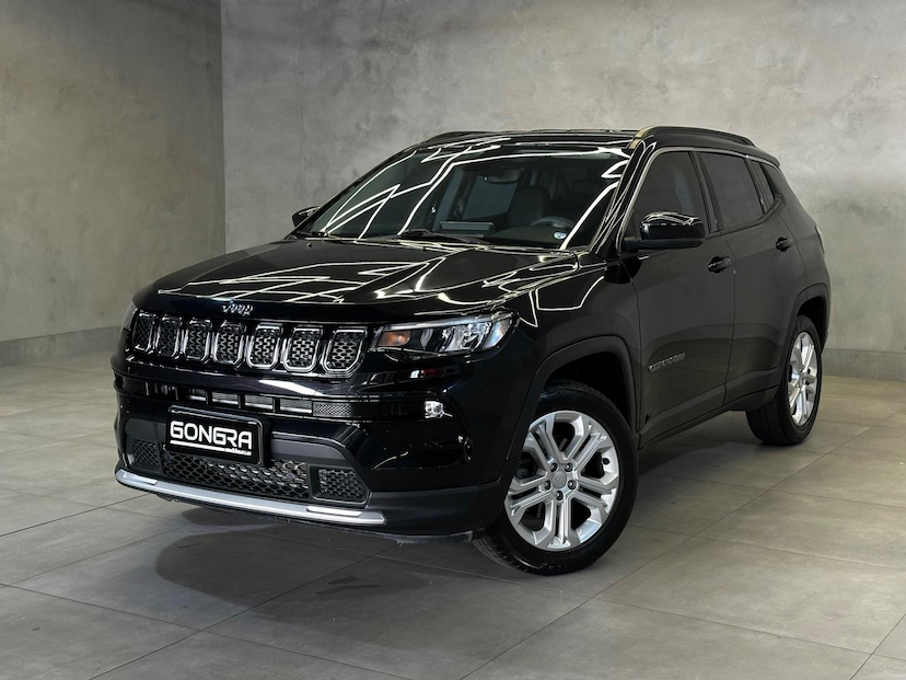 Foto do veículo JEEP COMPASS  LONG. T270 1.3 TB 4X2 FLEX AUT. 2022 46.570 KM 129.900,00