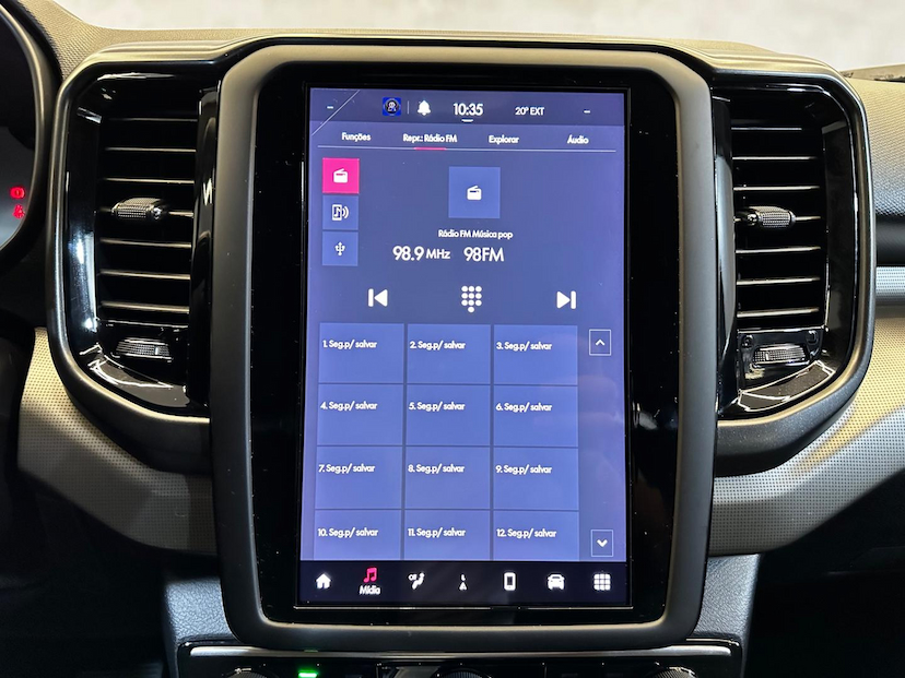 Foto do veículo FIAT TORO  1.3 TURBO 270 FLEX VOLCANO AT6 2025 135 KM 159.900,00