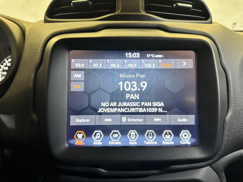 Foto do veículo JEEP RENEGADE  LONGITUDE 1.8 FLEX AUTOMATICO 2020 61.620 KM 83.900,00
