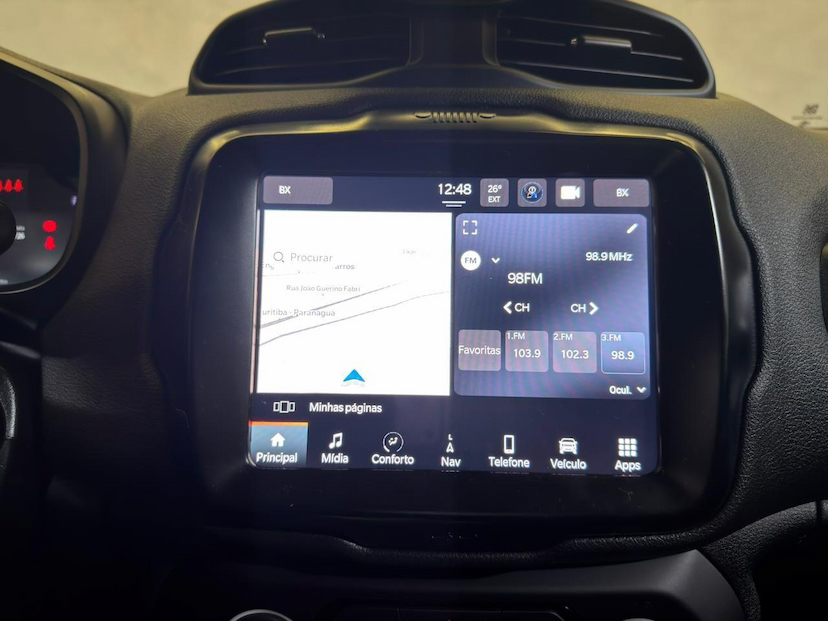 Foto do veículo JEEP RENEGADE  LONGITUDE T270 1.3 TB 4X2 FLEX AUT 2025 8.273 KM 129.900,00