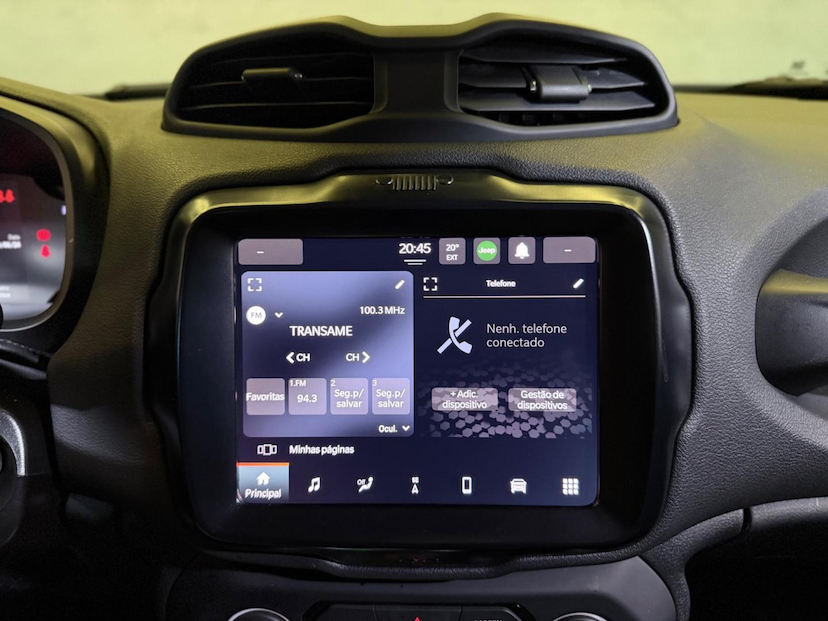Foto do veículo JEEP RENEGADE  LONGITUDE T270 1.3 TB 4X2 FLEX AUT 2025 19.220 KM 117.900,00