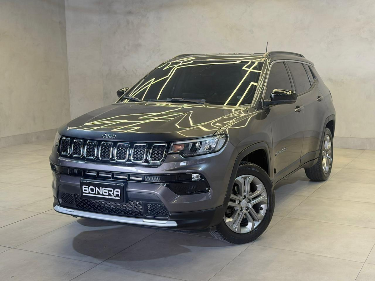 Foto do veículo JEEP COMPASS  LONG. T270 1.3 TB 4X2 FLEX AUT. 2022/2023 38.037 KM R$ 126.900,00