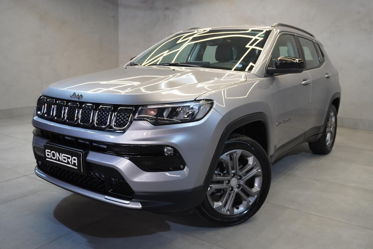 Foto do veículo JEEP COMPASS  LONGITUDE T270 TURBO FLEX AUT. 2023/2024 44.205 KM R$ 134.900,00