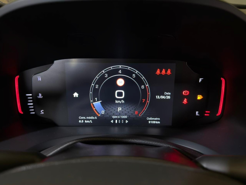 Foto do veículo JEEP RENEGADE  LONGITUDE T270 1.3 TB 4X2 FLEX AUT 2025 9.078 KM 126.900,00